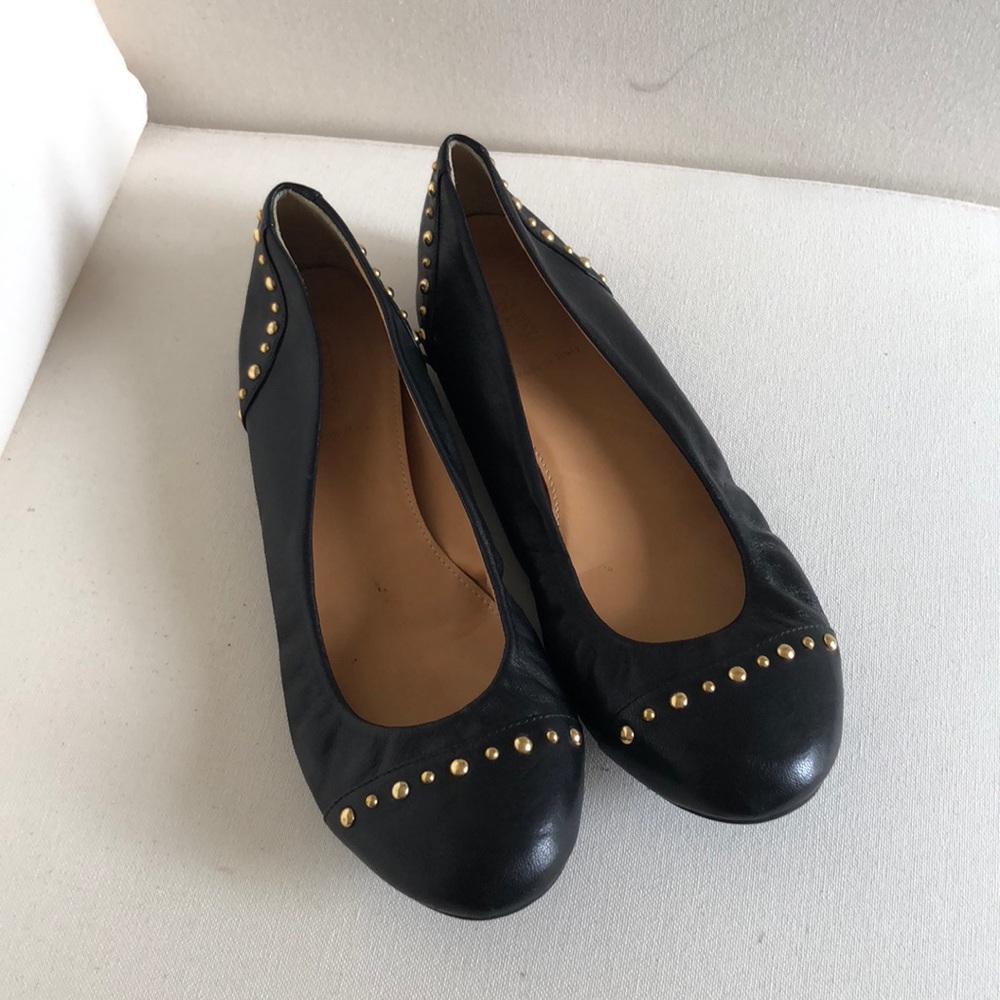 J.CREW Studded Ballet Flats